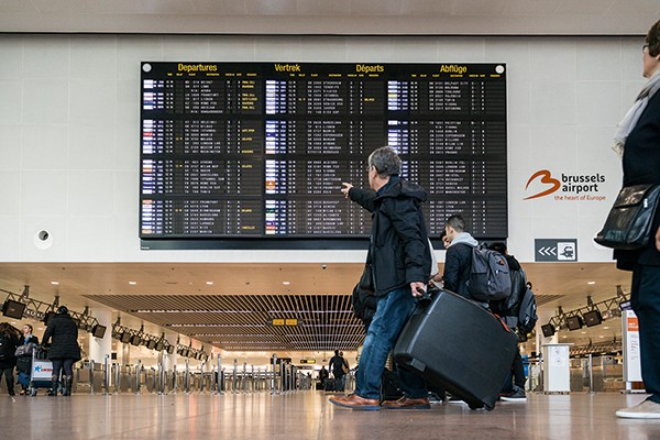 vertrekhal zaventem hoofdfoto