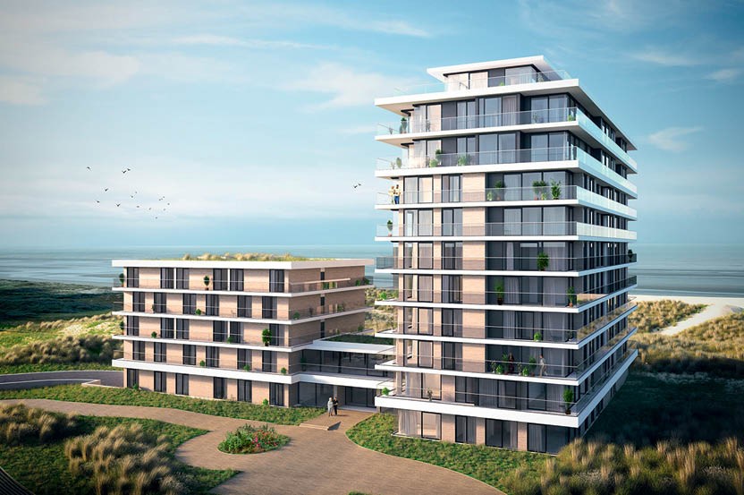 Skyline Europe en Vulpia bouwen woonzorgproject in De Panne