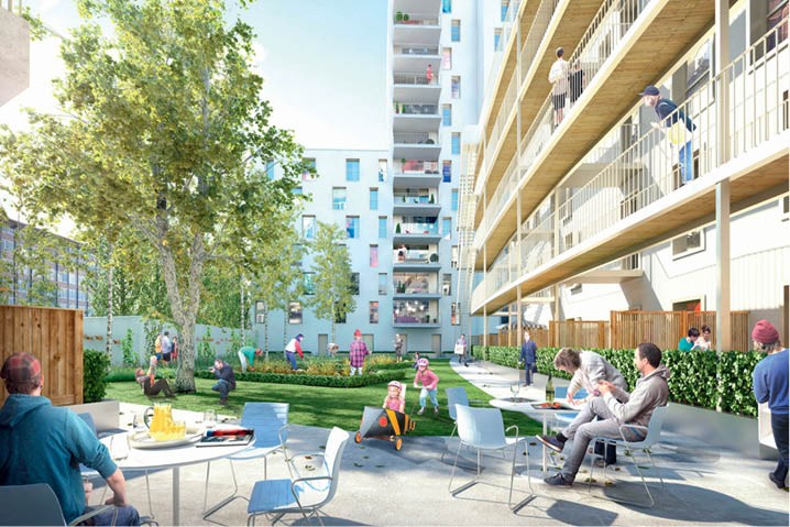 Project City Gate in Anderlecht realiseert 118 passiefwoningen