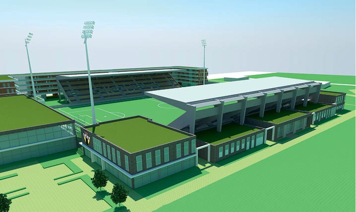 Antwerpse derdeklasser krijgt een nieuw stadion