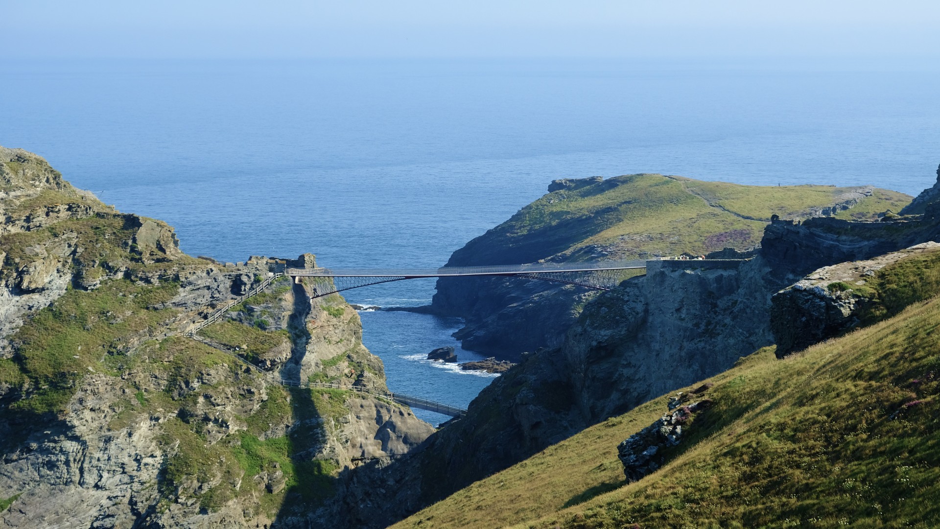 Tintagel-brug Cornwall