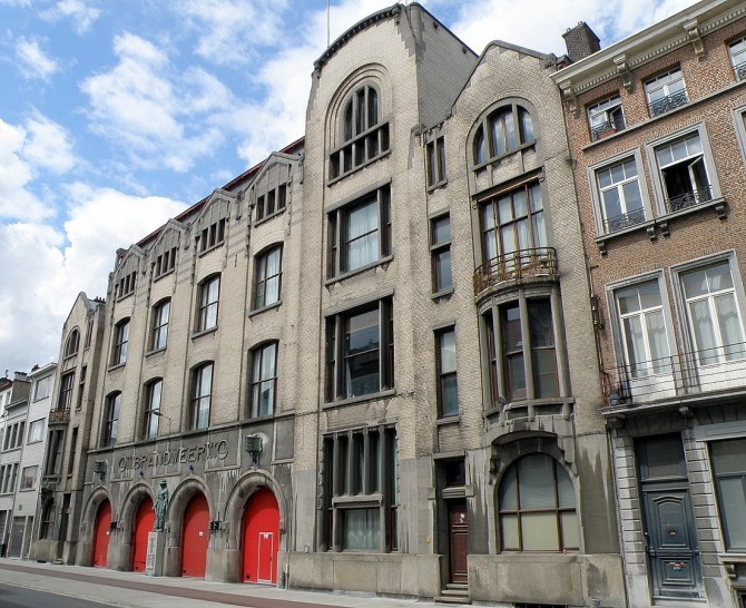 Ontwerpopdracht voor herbestemming Antwerpse brandweerkazerne_FOTO AG VESPA