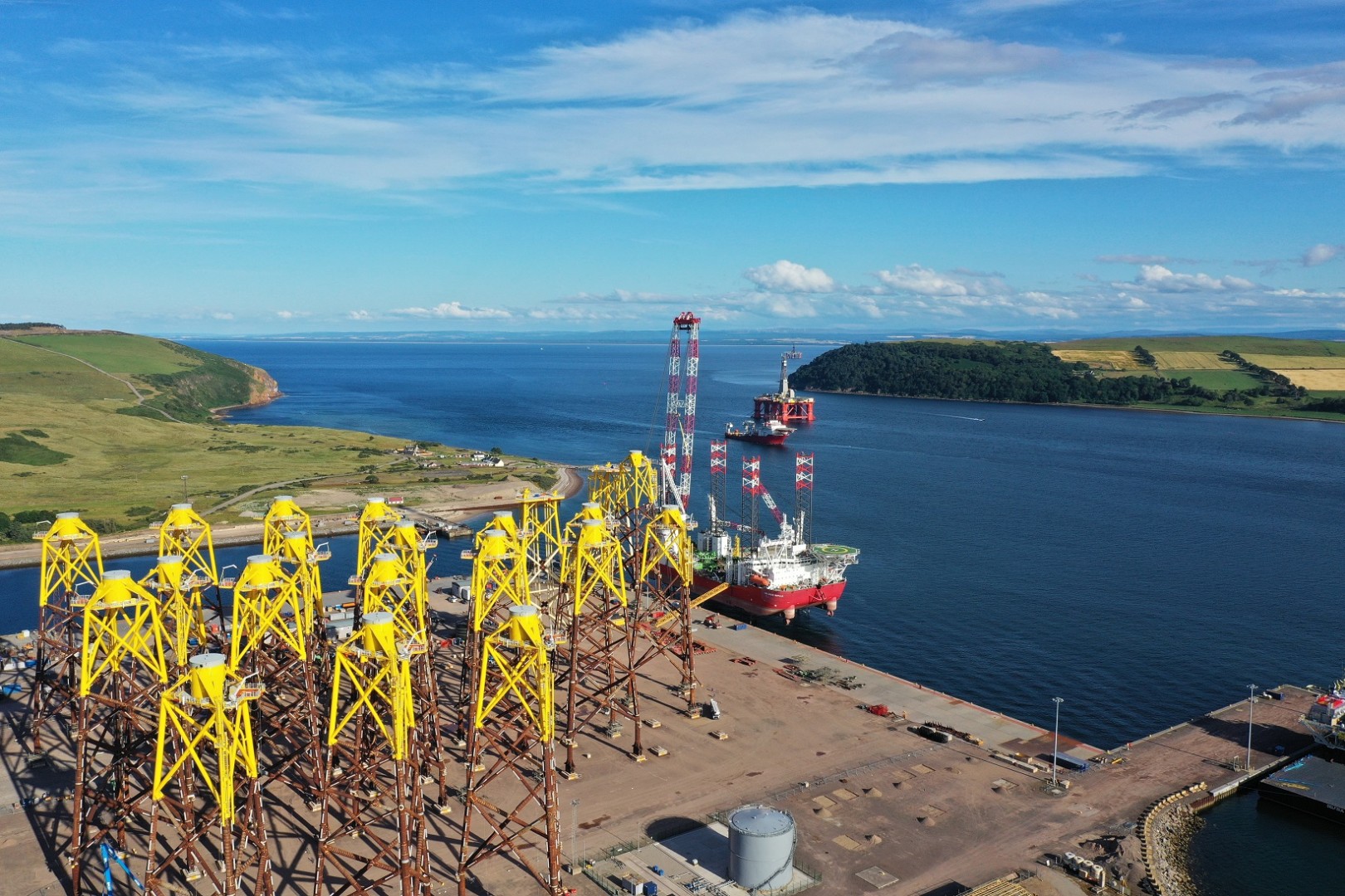 DEME zet nieuwe stap in bouw offshore windpark in Schotland (1)