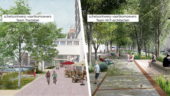 Twee teams strijden voor beste ontwerp Leuvense Vaartkom