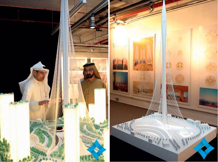 Calatrava ontwerpt nieuwe hoogste toren in Dubai