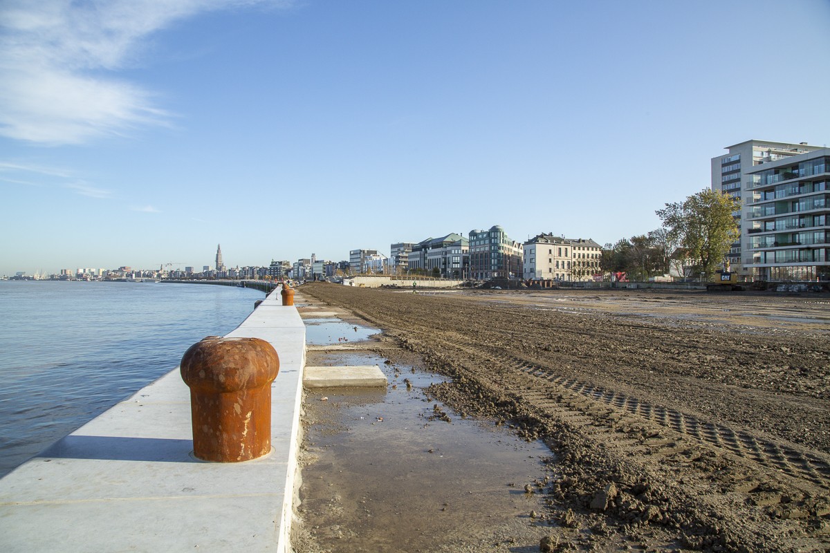 Voorontwerp Scheldekaaien Nieuw Zuid Antwerpen is klaar ©AG VESPA, Bart Gosselin