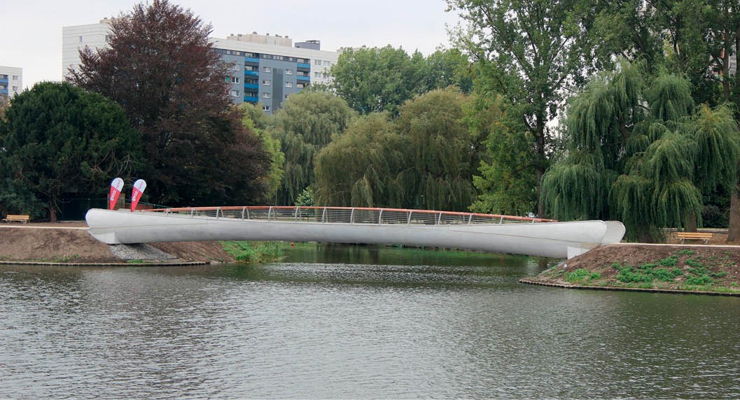 Nieuwe brug maakt rondje Watersportbaan exact 5 km lang