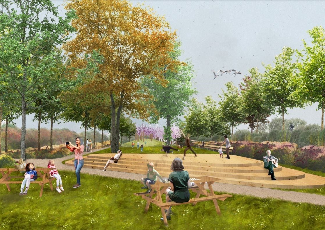 Drie nieuwe parken op komst in Mechelse stationsomgeving_Steenwegpark_FOTO_1