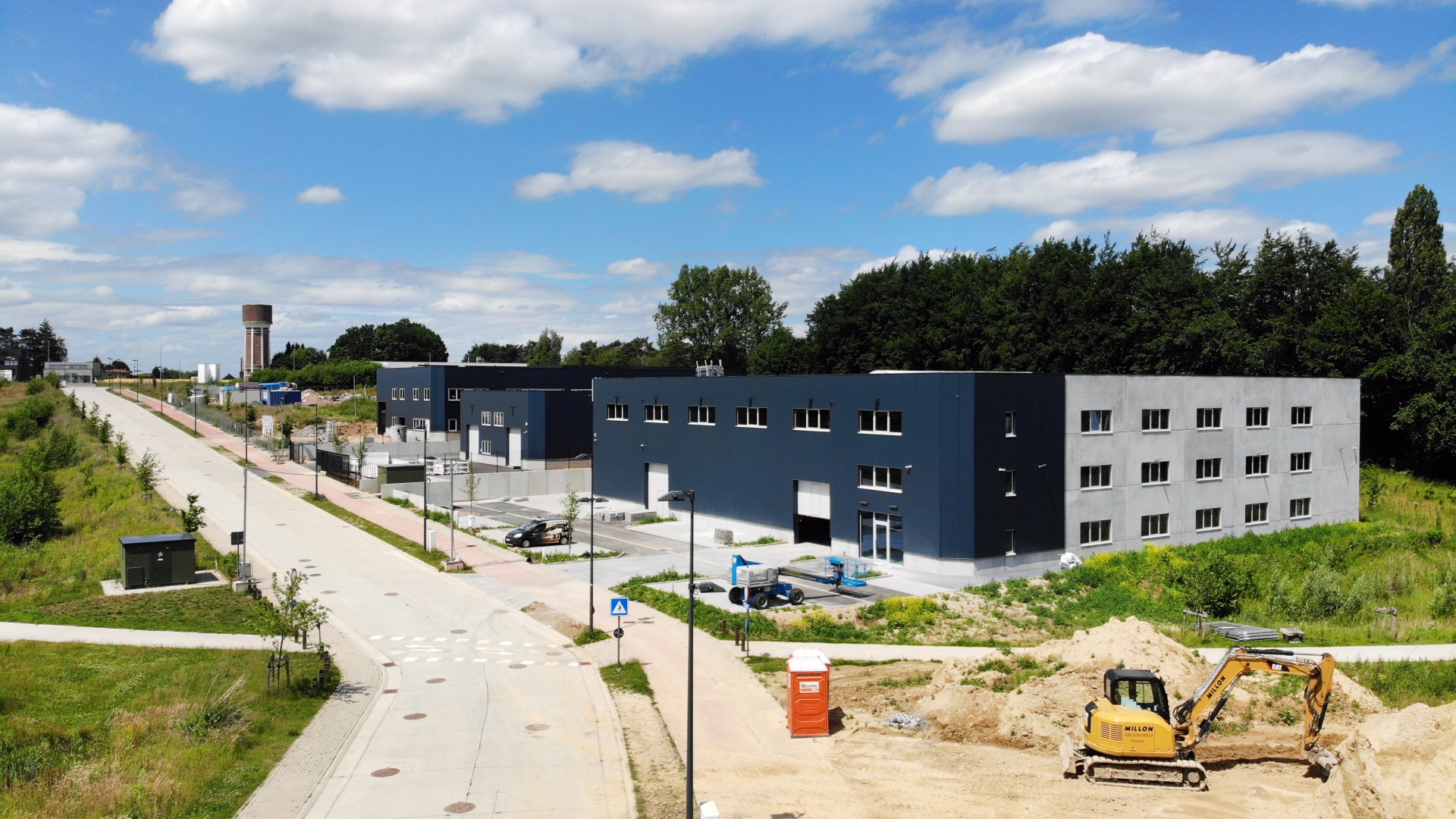 Eerste gebouwen klaar in Businesspark Rameis in Overijse