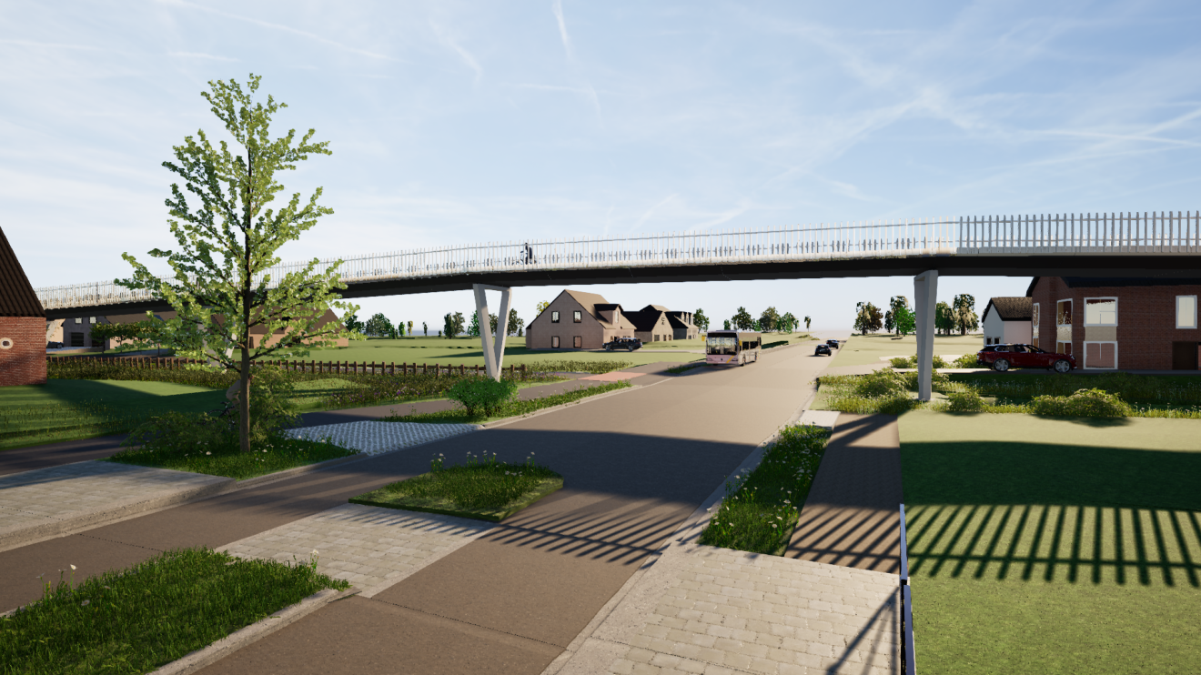 Fietsbrug Leirekensroute Witteveen+Bos (3)