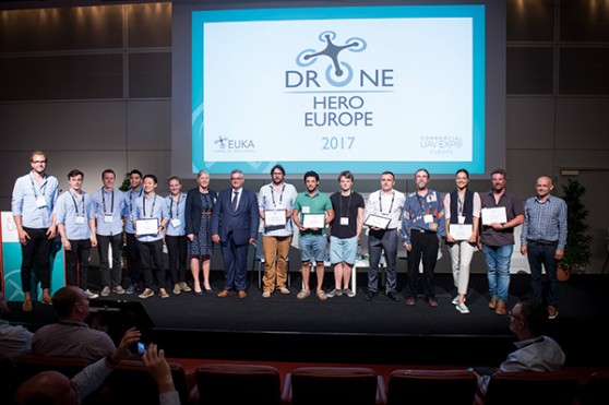 Europa kiest vijf favoriete drone-projecten
