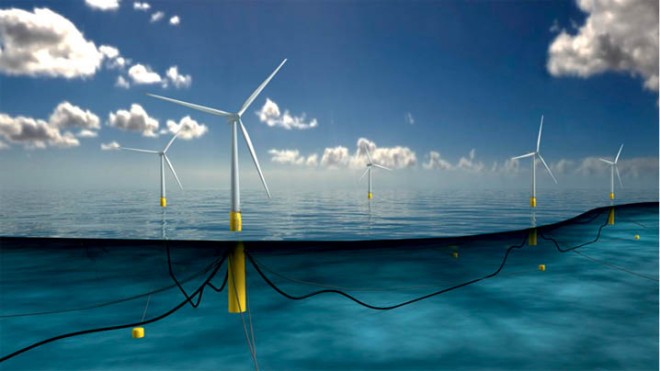 Schotland krijgt eerste drijvend windmolenpark