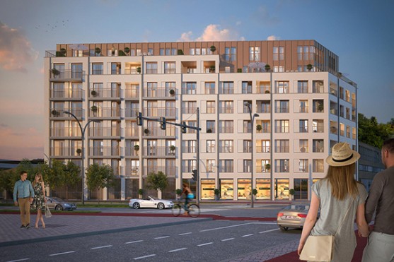 De Kempenaar groepeert 40 appartementen in Antwerpen2