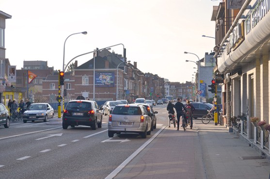 Leuven bouwt fietstunnel onder Tiensesteenweg  (1)