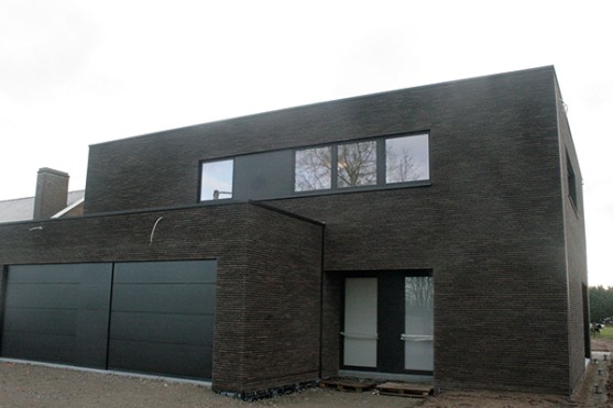 De nieuwbouw in Eke