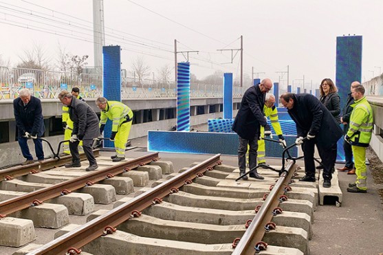 GEN-infrastructuurwerken hervat op spoorlijn Brussel-Nijvel