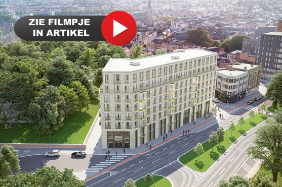 Zurenborg Poort in Antwerpen is goed voor 75 appartementen (1)
