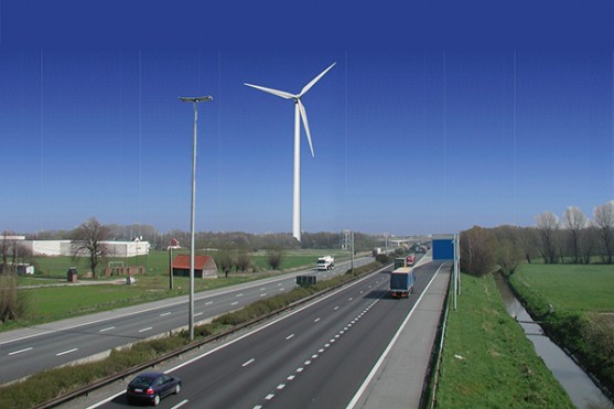 Bouw Vlaamse windturbines op schema