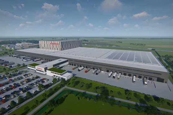 WDP_Render_impression of Barry Callebaut's new Global Distribution Centre in Lokeren