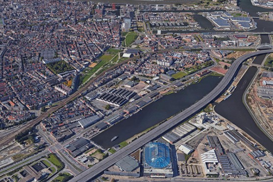 Herontwikkeling Slachthuiswijk Antwerpen in volgende fase_LUCHTFOTO