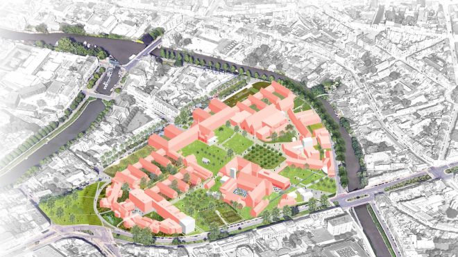 Ruimtelijk structuurplan Bijlokesite Gent