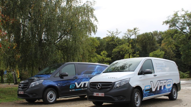 SPIE koopt eerste elektrische Vito in België