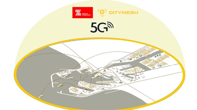 Haven Zeebrugge investeert in eigen 5G-netwerk