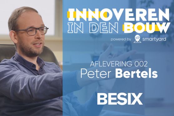 Innoveren in den bouw Smartyard Besix Peter Bertels