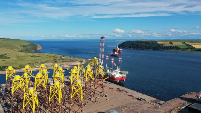 DEME zet nieuwe stap in bouw offshore windpark in Schotland (1)