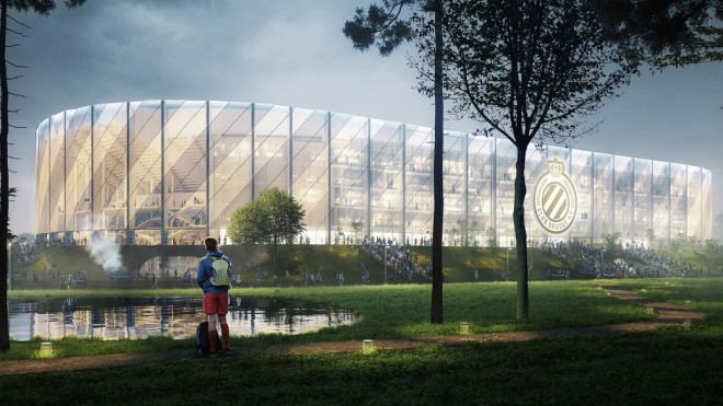 Alheembouw en Cordeel bouwen stadion Club Brugge