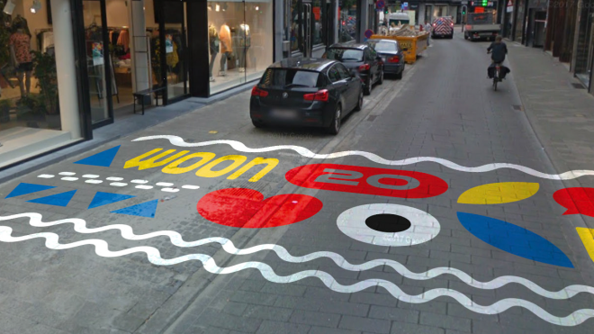 Antwerpen bouwt 26 straten versneld om tot woonerf (1)