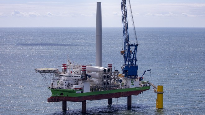 Deme Offshore plaatst 94 windturbines in Nederland (1)