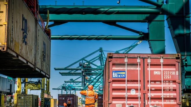 Raadpleging voor containercluster Linkerscheldeoever in Antwerpen