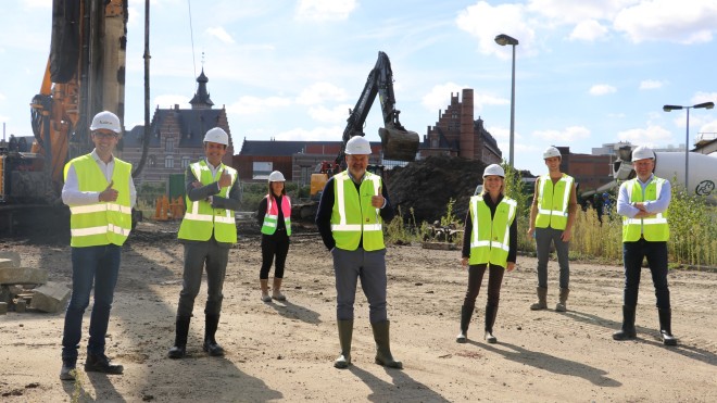 Mechelen start eerste fase parkeergebouw Keerdoksite  (2)