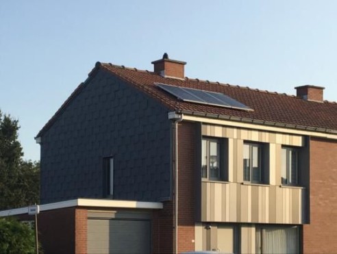 Volkswoningbouw Herent plaatst zonnepanelen op sociale woningen  (1)