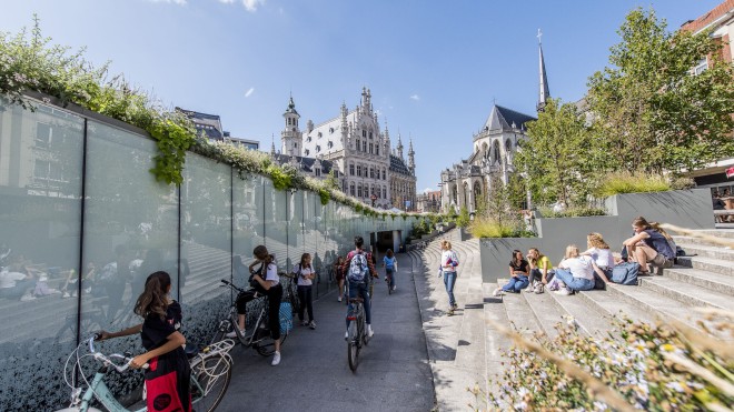 Leuven bekroond als Europese innovatiehoofdstad-FIETSENPARKING