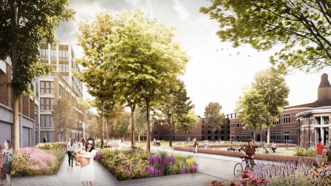 Antwerpen begint aan ontwikkeling Mariahof-site