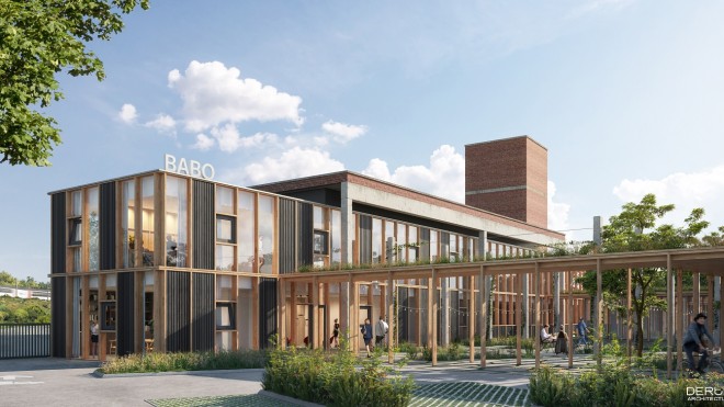 Nieuwe kantoren en productie-atelier voor Babo in Brugge (1)