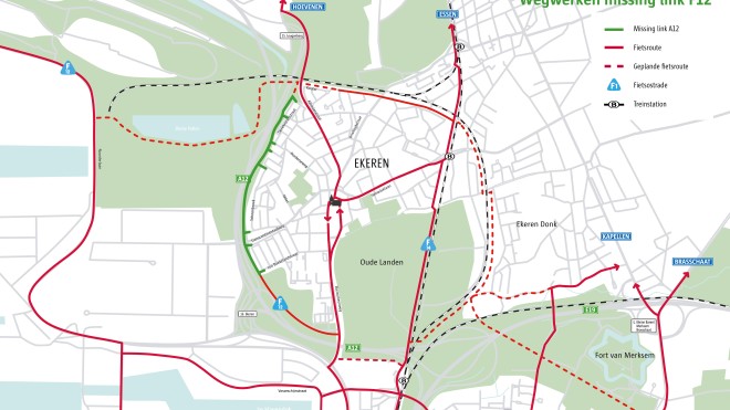 Ekeren legt nieuwe verbinding voor fietsers en voetganger_copyright_Stad_Antwerpen