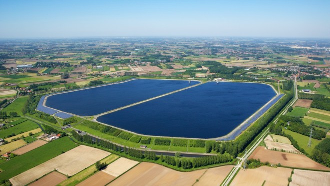 De Watergroep renoveert waterspaarbekken in Kluizen (1)