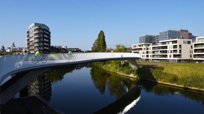 Doorsteekplek aan Gentse Zuiderpoort wordt nieuw park langs de Schelde
