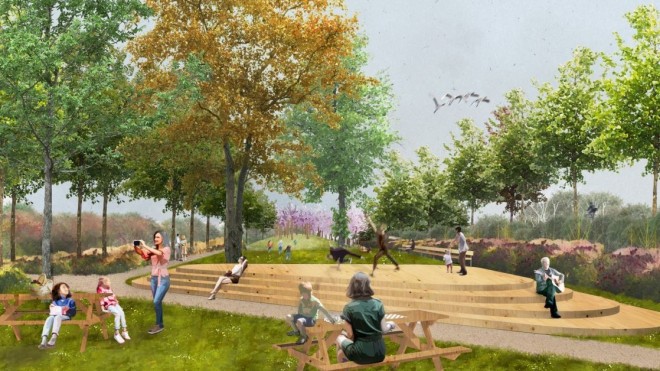Drie nieuwe parken op komst in Mechelse stationsomgeving_Steenwegpark_FOTO_1