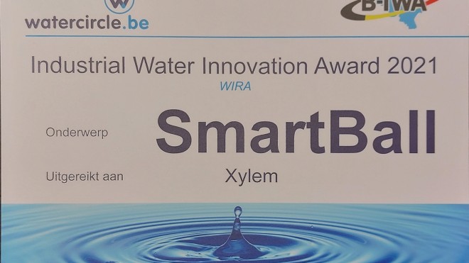 Eerste Industrial Water Innovation Award is voor Xylem 