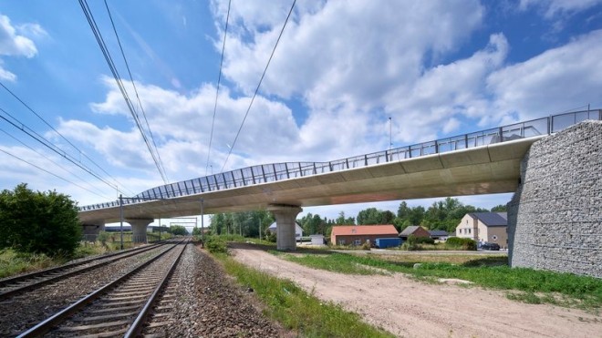 Nieuwe spoorweginfrastructuur in Diepenbeek