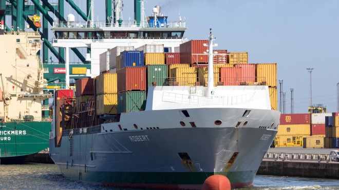 Subsidie voor transport via binnenvaart naar Vlaamse zeehavens