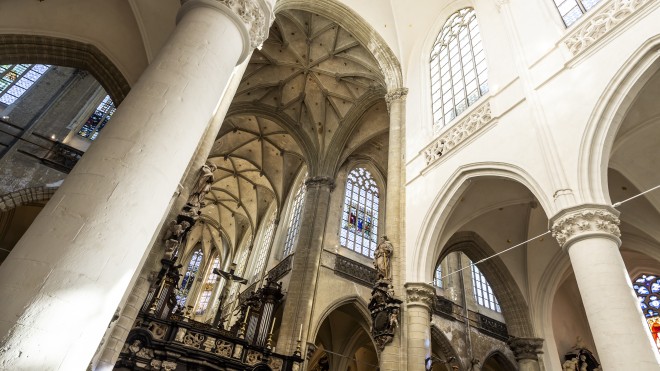 Start tweede fase restauratie Sint-Jacobskerk Antwerpen