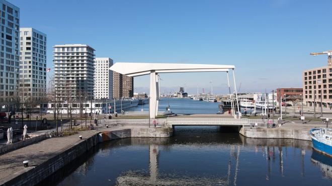 Mechelen bepaalt locatie en type nieuwe brug aan Keerdok