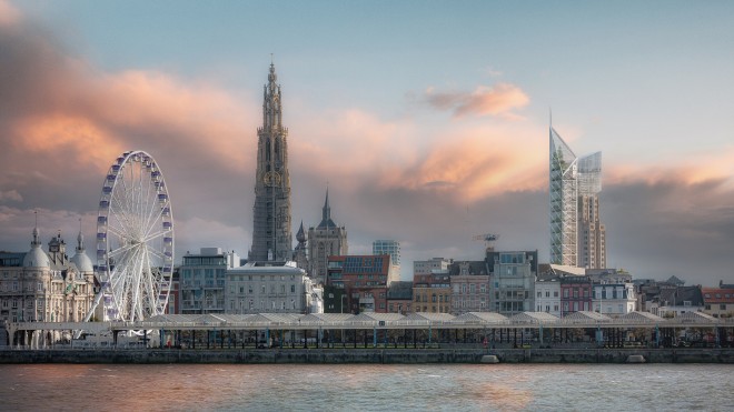 Architect Daniel Libeskind hertekent Antwerpse skyline _ SKYLINE